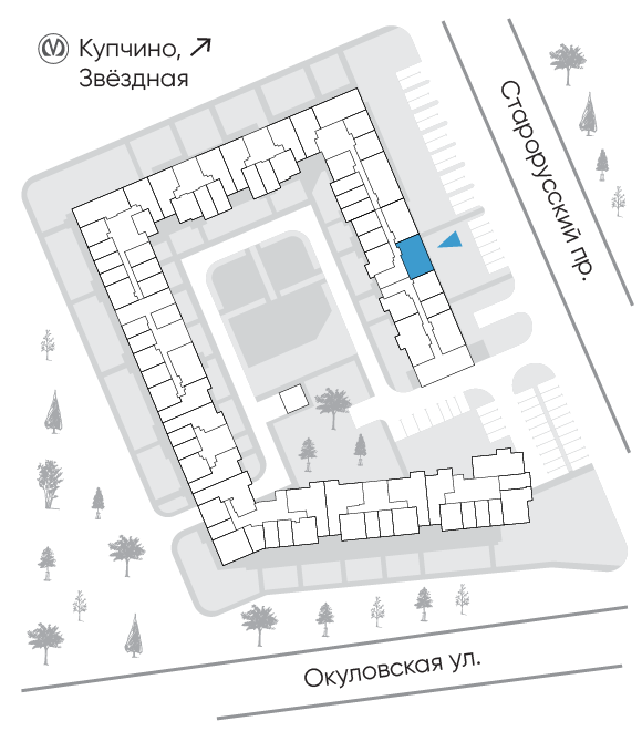 Расположение дома