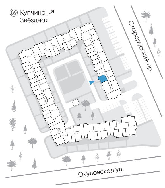 Расположение дома