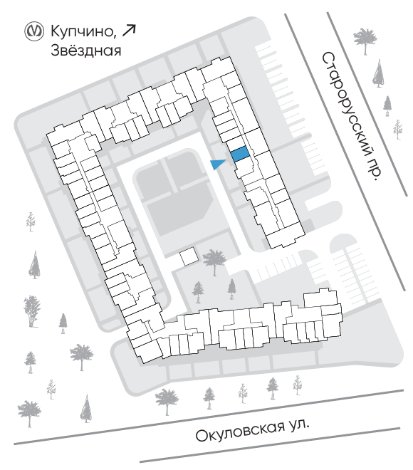 Расположение дома