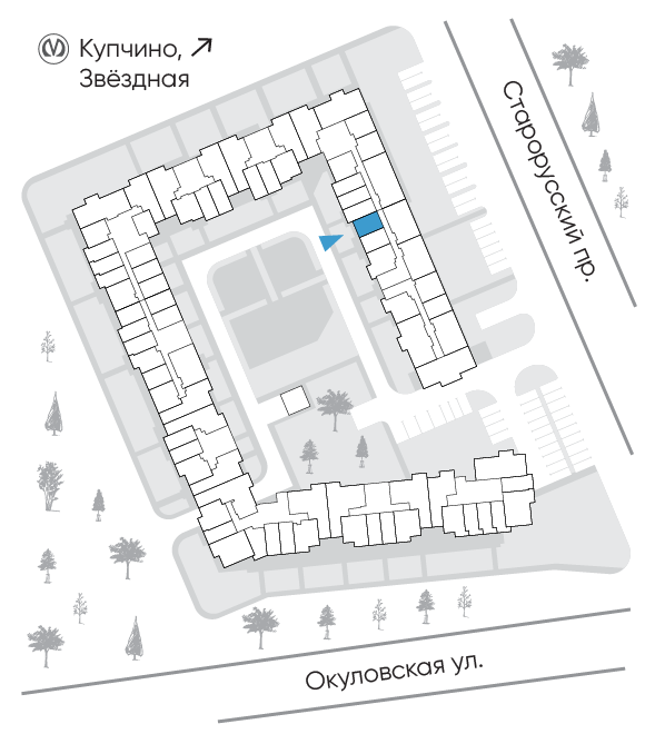 Расположение дома