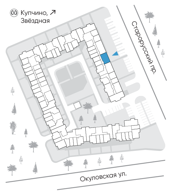 Расположение дома