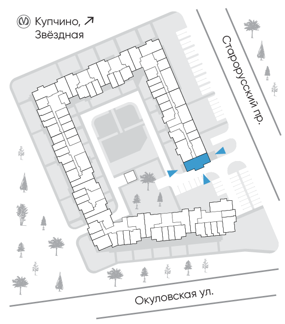 Расположение дома