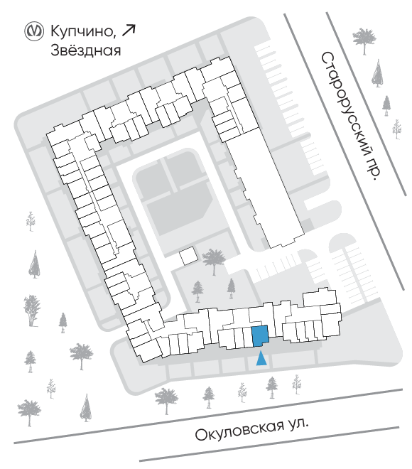 Расположение дома