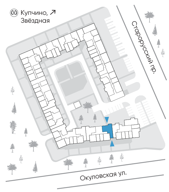 Расположение дома