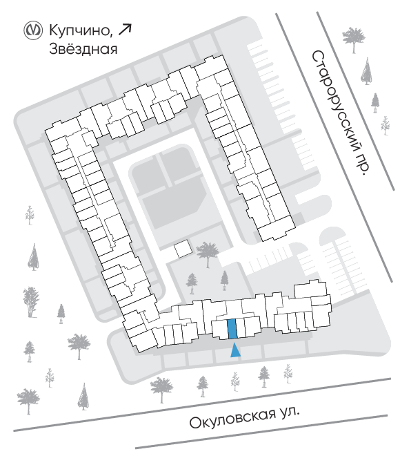 Расположение дома