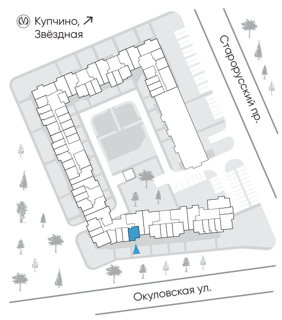 Расположение дома