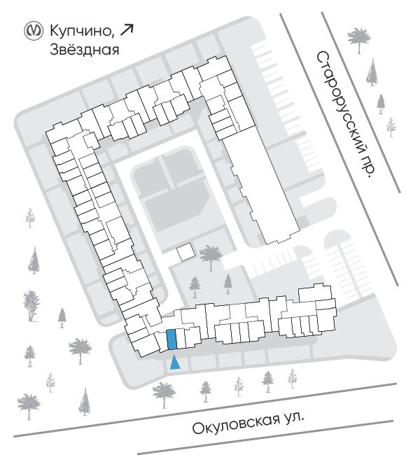 Расположение дома