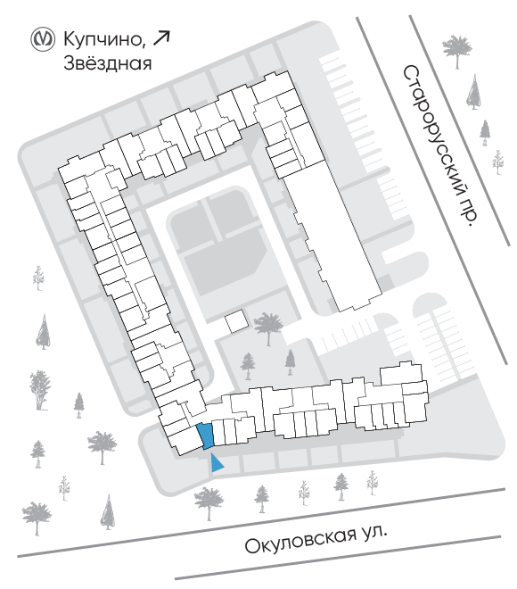 Расположение дома