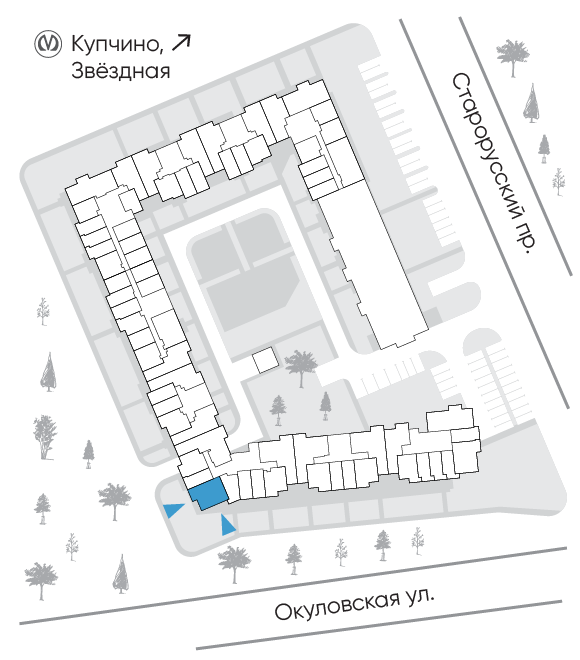 Расположение дома