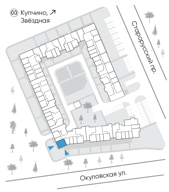 Расположение дома