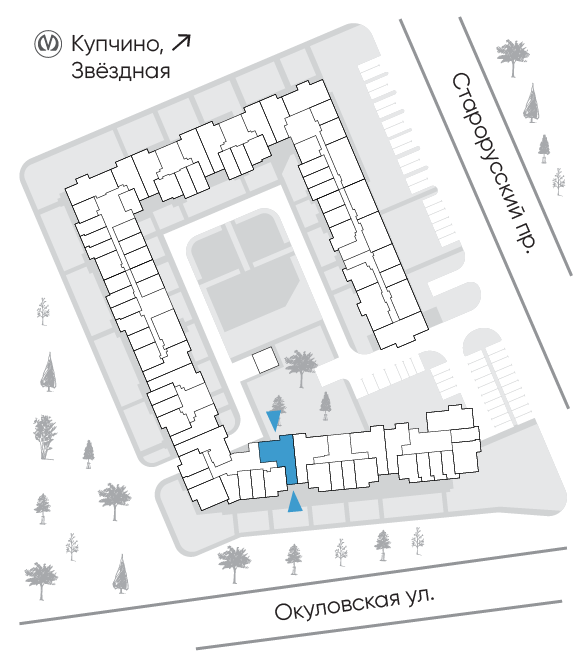 Расположение дома