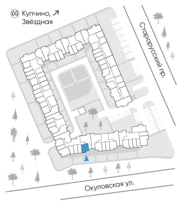 Расположение дома