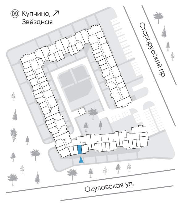 Расположение дома