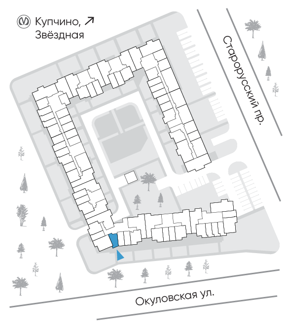 Расположение дома