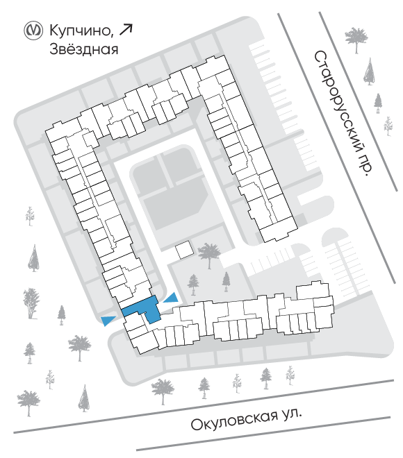 Расположение дома