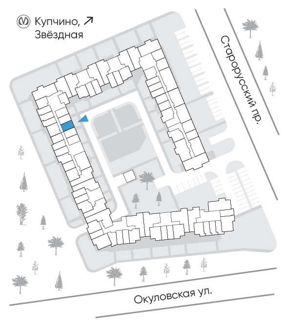 Расположение дома