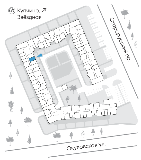 Расположение дома