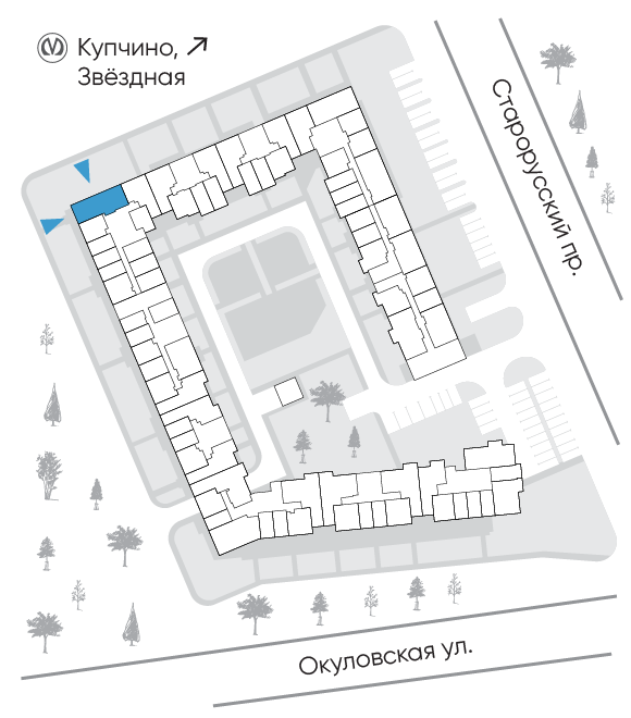 Расположение дома