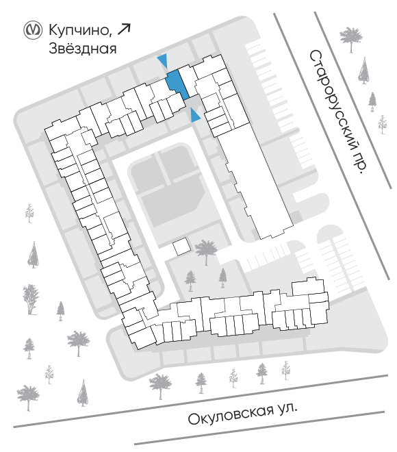 Расположение дома