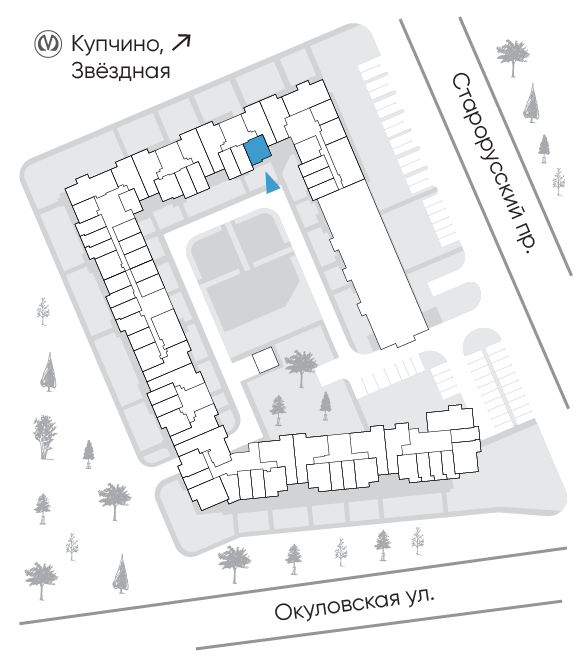 Расположение дома