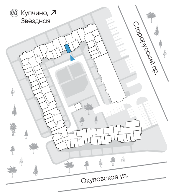 Расположение дома