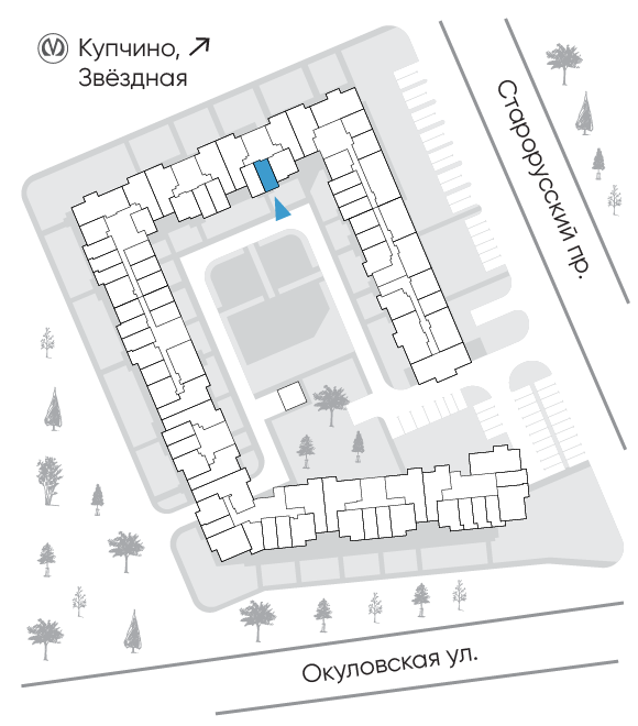 Расположение дома