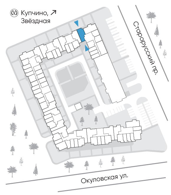 Расположение дома