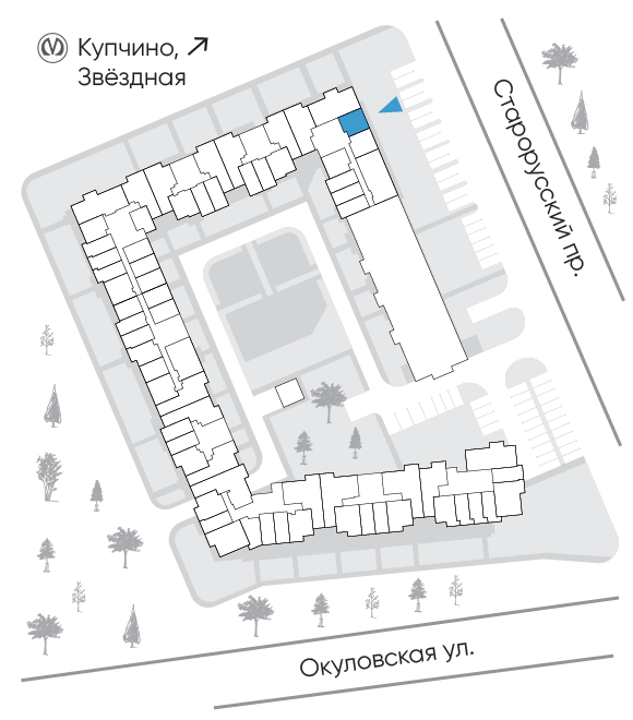 Расположение дома