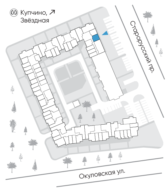 Расположение дома