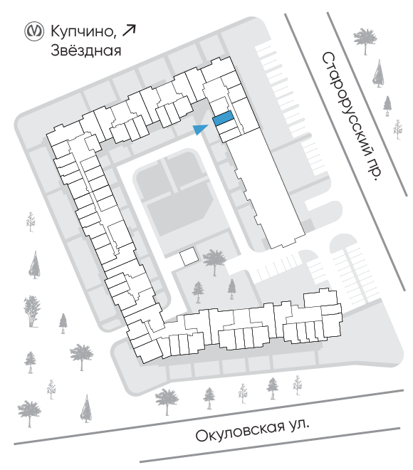 Расположение дома