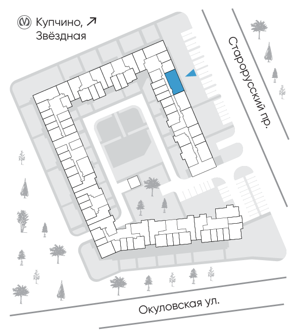 Расположение дома