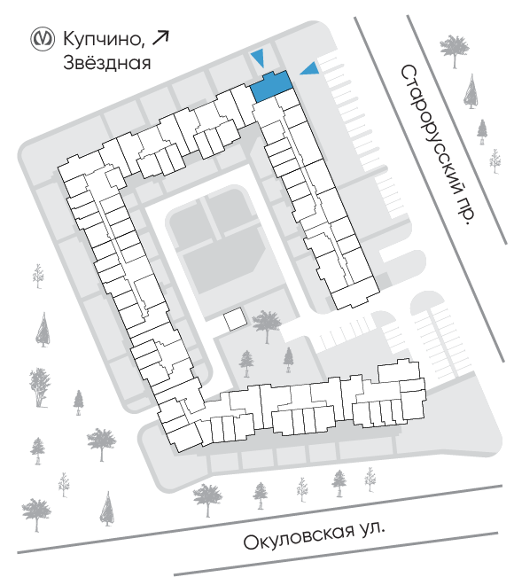 Расположение дома