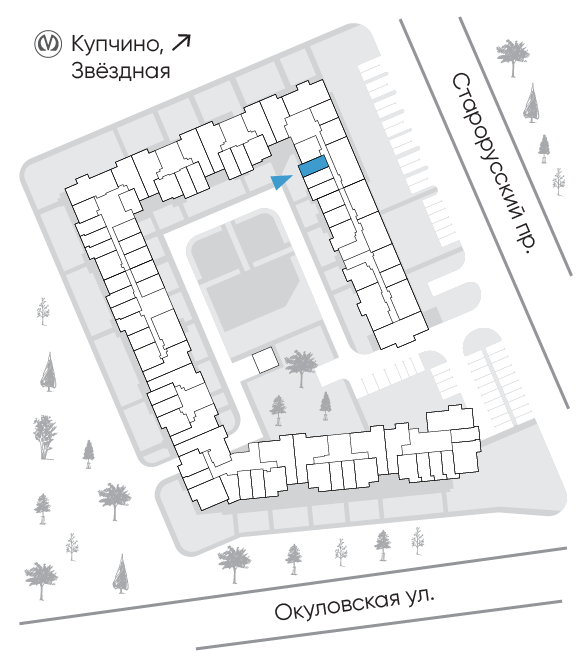 Расположение дома