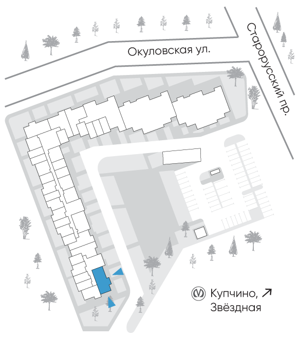 Расположение дома