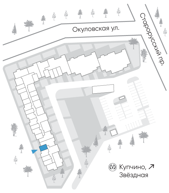 Расположение дома