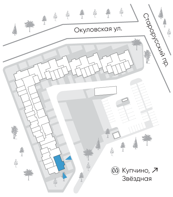 Расположение дома