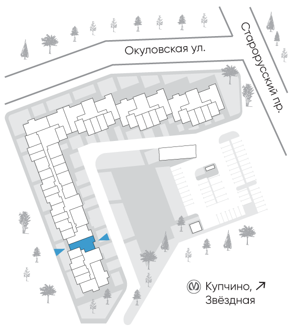 Расположение дома