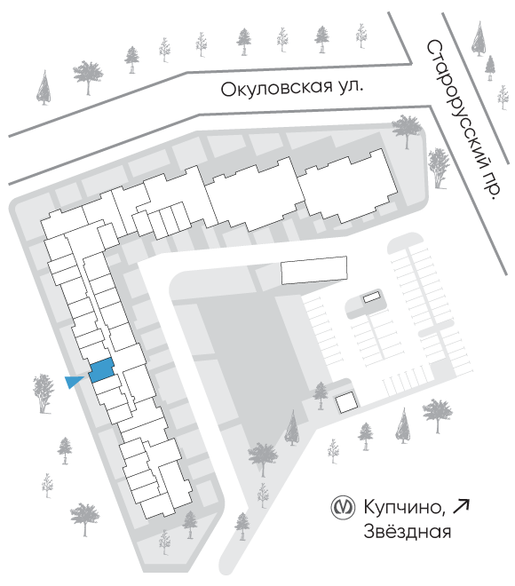 Расположение дома