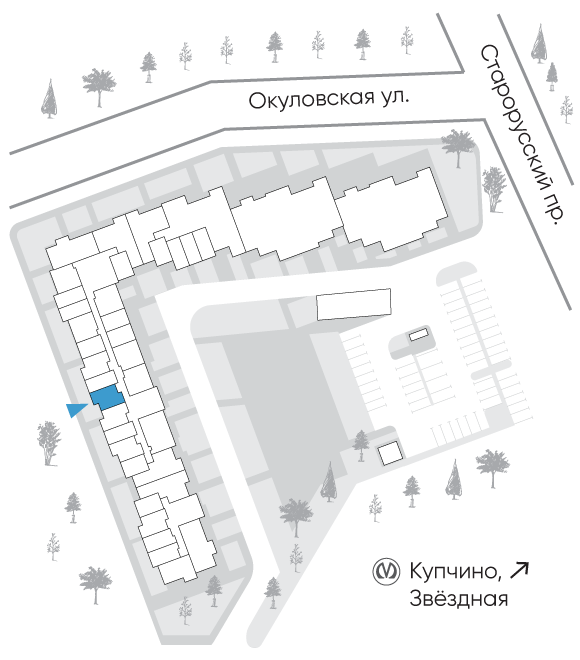 Расположение дома