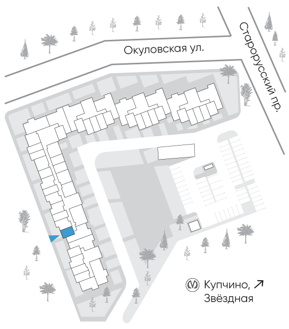 Расположение дома