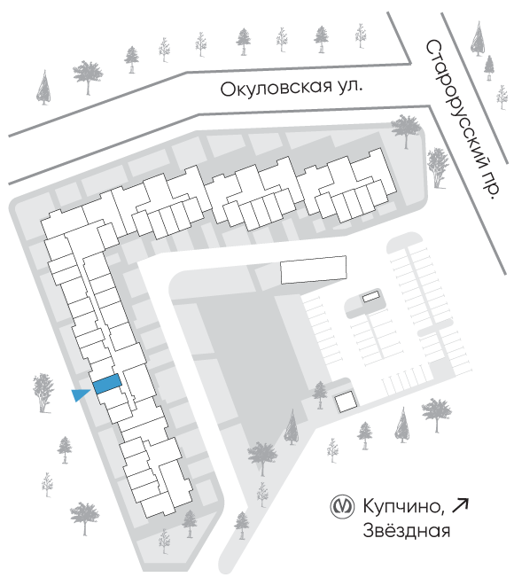 Расположение дома