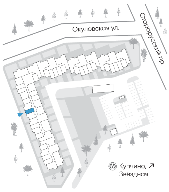 Расположение дома