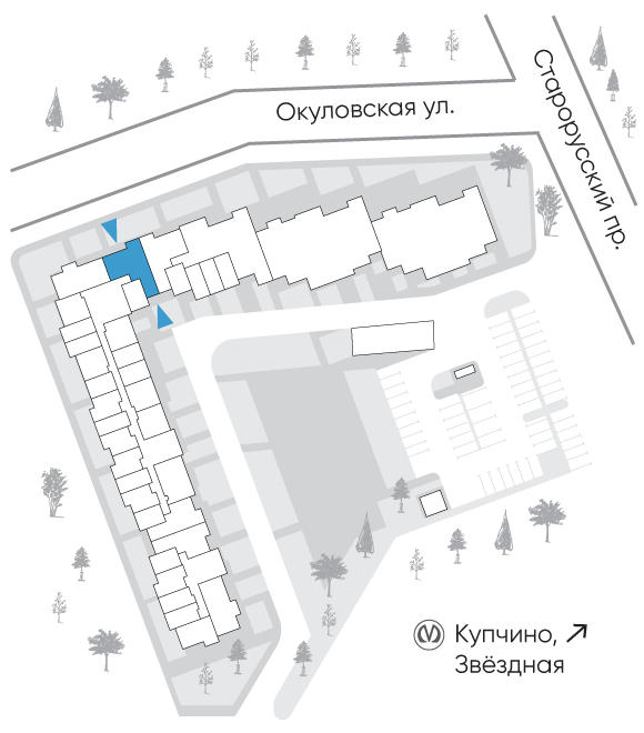 Расположение дома