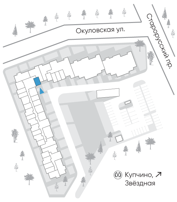 Расположение дома