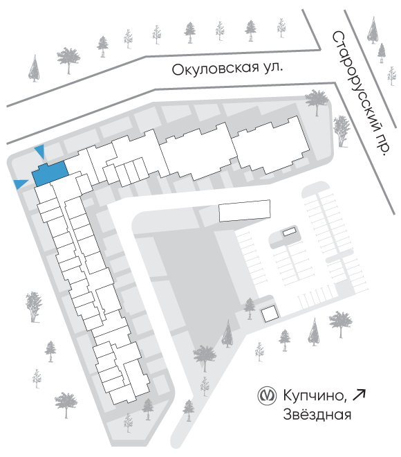 Расположение дома