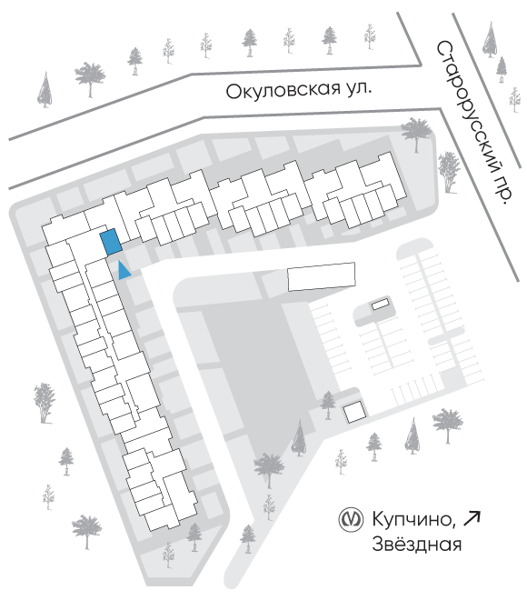 Расположение дома