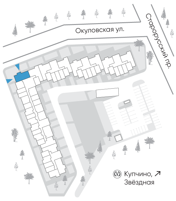 Расположение дома