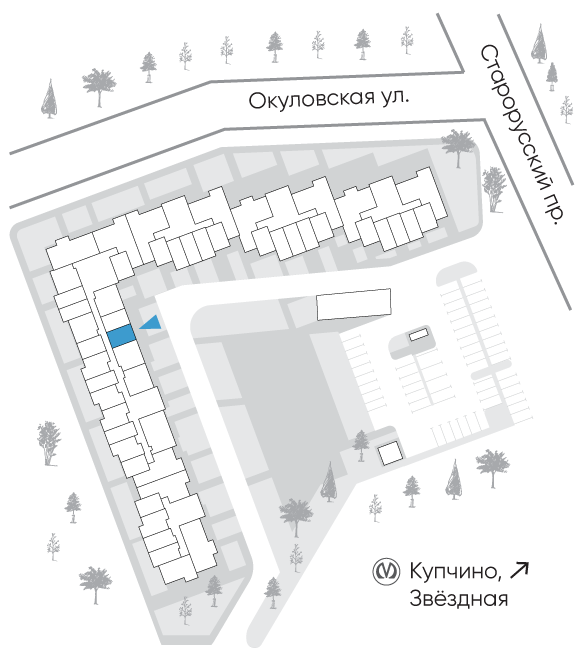 Расположение дома