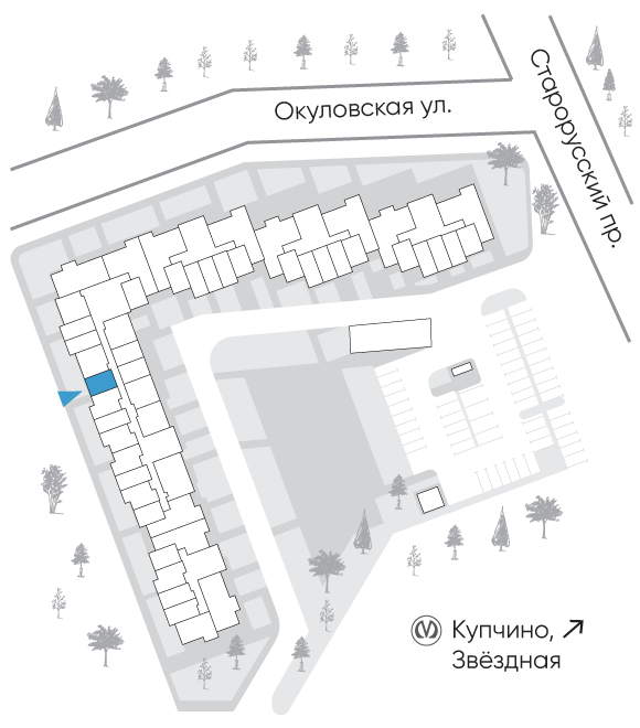 Расположение дома