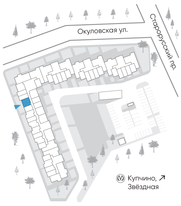 Расположение дома